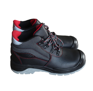 Botas de Seguridad de Alta Calidad con Puntera de Acero Anti-aplastamiento, Cuero Genuino, Protección Contra Pinchazos, Exportación <span class=keywords><strong>2026</strong></span>, Económicas - Product Image 3