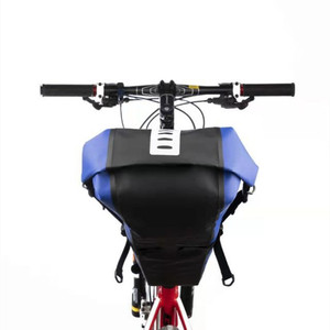 Bolsa Trasera para Bicicleta Az-402, Negra, Impermeable, Gran Capacidad, Correa Desmontable, para Bicicleta de Montaña y Carretera - Product Image 5