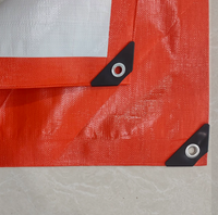Bâche en PVC enduite de PE, imperméable, écologique, anti-moisissure, pour couverture extérieure, construction temporaire