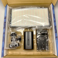 32W LED panneau remplissage lumière carré Portable caméra lampe supérieure pour bureau/extérieur diffusion en direct et photographie de beauté