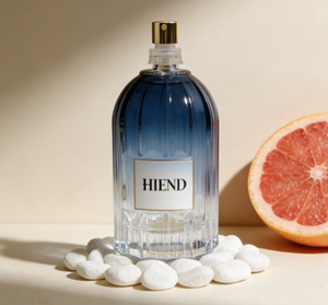 Botella de Perfume de Vidrio de 100ml, Forma Cilíndrica Ovalada, Color Personalizado, con Pulverizador a Presión y Decoración en la Superficie, Venta al Por Mayor - Product Image 2