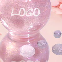 Nouvel arrivage Logo personnalisé Marque privée Fairy Shimmer Liquid Highlight Surligneur étanche à l'huile chatoyante pour le corps et le visage