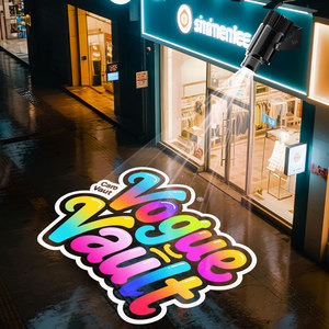 Biểu Tượng Tùy Chỉnh Gobo Chiếu Ngoài Trời Không Thấm Nước 40W-200W <span class=keywords><strong>LED</strong></span> Quảng Cáo Hiển Thị Đèn Dừng Cảnh Báo Mũi Tên Ánh Sáng Gian Hàng Cửa Hàng Dấu Hiệu - Product Image 1