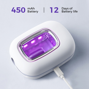 Stérilisateur UV portable pour brosses à dents, rechargeable 450 mAh, boîte de désinfection pour brosses à dents avec chargement USB pour la maison et les voyages - Product Image 1