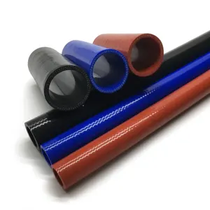 Competitive Price Large Diameter Custom Soft Tear Resistant High Quality Golden Supplier Rubber Silicone Tube Hose