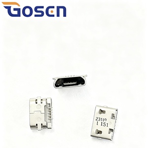 Cổng sạc Micro USB 5 chân SMD Gosen Bar <span class=keywords><strong>Design</strong></span> dành cho N215/N225/205/207/208/220/230, chân cắm đa năng - Product Image 2