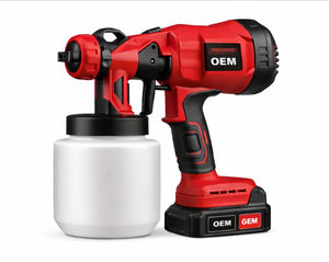 <span class=keywords><strong>Pistolet</strong></span> pulvérisateur sans fil 20V JimBon Factory Wholesale, pulvérisateur de peinture 1000ml, batterie lithium, <span class=keywords><strong>pistolet</strong></span> de peinture sans fil - Product Image 1