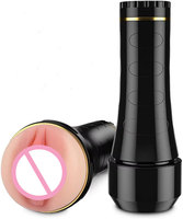 Großhandel Männliche Masturbationsmaschine Vagina Pussy Penis-Stimulator Masturbator-Cup