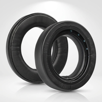 Coussinets d'oreille de remplacement pour casque de jeu Corsair HS70 HS60 HS50 PRO, en cuir protéiné, tissu maillé, lin, pièces de réparation pour casque supra-auriculaire