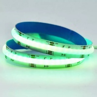 Bande LED COB Flexible RVBW en Cuivre à Contrôle Vocal Intelligent, Ruban Lumineux IP20 CE RoHS Dimmable 5M DC24V 16W Découpable IRC80