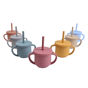2 в 1 силиконовая соломенная чашка для кормления детей - Product Image 2