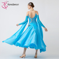 Robe de danse de salon standard internationale personnalisée B-23114, nouvelle, de haute qualité, en soie perlée, robes de danse de salon à vendre