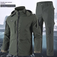 Vêtements de chasse imperméables de haute qualité pour hommes, veste camouflage pour la chasse en forêt en hiver