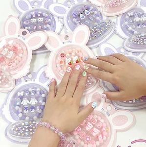 Faux <span class=keywords><strong>ongles</strong></span> colorés de dessin animé personnalisés d'usine fruit <span class=keywords><strong>fleur</strong></span> d'été 12 pièces presse <span class=keywords><strong>sur</strong></span> les <span class=keywords><strong>ongles</strong></span> pour enfants vente en gros - Product Image 6