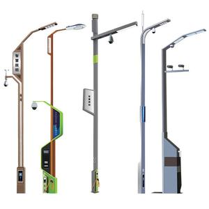 Poste Inteligente Integrado con WiFi 5G, Poste de Iluminación Inteligente Inspirado en el Diseño de Árboles <span class=keywords><strong>para</strong></span> la Infraestructura de Ciudades Inteligentes y la Mejora de Espacios Públicos - Product Image 6
