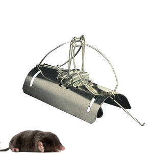 Giardino esterno umano difensore in acciaio zincato solido eco-friendly Tunnel talpa cattura trappola stato sicuro Gopher Catcher controllo - Product Image 2