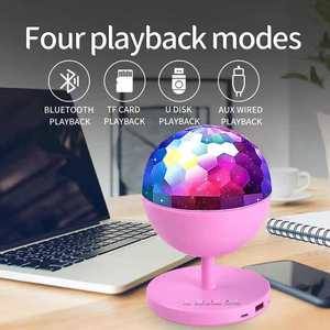 Nouvel arrivage haut-parleur Portable <span class=keywords><strong>2022</strong></span>, lumières clignotantes LED colorées, haut-parleur sans fil avec télécommande - Product Image 5