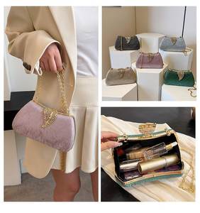 Nouveau Spot mode feuille boucle pochette avec robe luxe chaîne sac dames mode diagonale soirée sac à bandoulière - Product Image 3