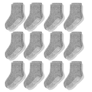 Baby Non Slip Socks with Grips <strong>Boys</strong> Girls 12pairs Cotton Baby Floor Socks, Indoor <strong>Slipper</strong> Socks for Newborn Anti-Skid Socks 2026 - Product Image 5
