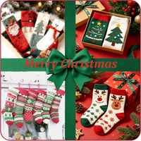 Chaussettes de Noël pour hommes, chaussettes de sport, chaussettes de fête amusantes, cadeau de vacances, chaussettes athlétiques en coton respirant, design personnalisé