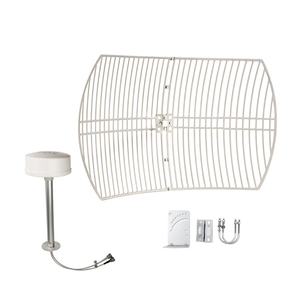 <span class=keywords><strong>Antena</strong></span> Parabólica MIMO para Exteriores V9 9dBI 698-6000MHz, <span class=keywords><strong>Cable</strong></span> Coaxial LMR300, Inalámbrica, TP-Link, Netgear, para Router WiFi ZTE - Product Image 1