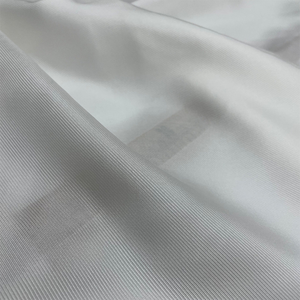 Tela de sarga de seda de color blanco natural para forro, material de sensación suave, productos listos populares directos de fábrica al por mayor - Product Image 4