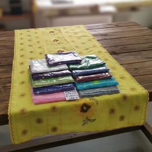 Nouvelle Arrivée Été, Prix Usine Compétitif, Fabricants Professionnels, Faible MOQ, Chiffon Brodé de Strass à Motifs Floraux, Doux et Léger - Product Image 6