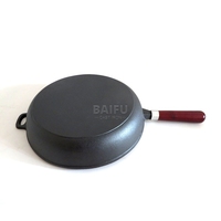 Batterie de cuisine Offre Spéciale pour la cuisson à domicile Poêle à frire pré-assaisonnée en fonte