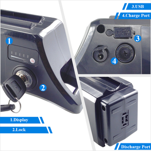 Argento Mini Max-GT Batterie pliable pour vélo électrique 36V 48V 13Ah 14Ah 15Ah 17,5 Ah Vélo électrique Argento <span class=keywords><strong>Piuma</strong></span> - Product Image 6