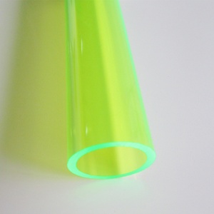 Tubo de Plástico Transparente de Alta Calidad, Tubo de Policarbonato Transparente, Tubo de PVC, PC, PMMA, Acrílico de Colores - Product Image 5