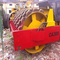 Compacteur vibrant Dynapac CA30D à un tambour, moteur à essence, modèle 2014, prix avantageux