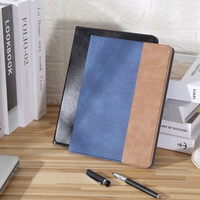 Bloc-notes en cuir A5 A6 avec batterie externe fine personnalisable de 10 000 mAh, reliure à spirales, fournitures de bureau, cadeaux d'affaires