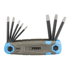 Clé Torx FERVI Serie avec poignée en acier et pointe diamantée pour un serrage rapide et facile - Product Image 1
