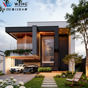 Villa préfabriquée en acier léger avec panneaux sandwich Cbox, structure en acier, maison de luxe, maison préfabriquée - Product Image 1