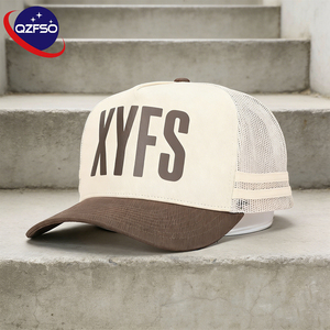 Gorra de Camionero Personalizada QZFSO, Bordado 3D, Malla de Algodón, Estilo Moderno, Gorra de Béisbol para Deportes, Aire Libre, Viajes Casuales - Product Image 1