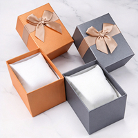 Boîtes à montres pour hommes et femmes, boîtes à montres en cuir, boîtes cadeaux longues et courtes exquises