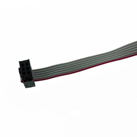 Penjualan Panas Kabel FFC013 FFC Pitch 2.0mm Perakitan Kabel dengan Selubung PVC Abu-abu 2*3P Pita Fleksibel Elektronik Panjang Dapat Disesuaikan Bersertifikasi REACH CE