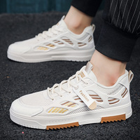 Chaussures pour hommes, respirantes, décontractées, nouvelles baskets en mesh, chaussures de skate tendance et polyvalentes