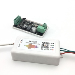 Controlador de música <span class=keywords><strong>LED</strong></span> <span class=keywords><strong>Pixel</strong></span> SP107E para tiras <span class=keywords><strong>LED</strong></span> RGB direccionables WS2812B WS2811, luces de neón flexibles, compatible con 960 píxeles, DC5-24V - Product Image 4