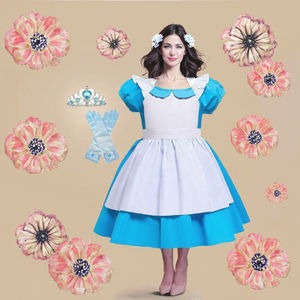 Disfraz <span class=keywords><strong>de</strong></span> princesa para niños y niñas, disfraz <span class=keywords><strong>de</strong></span> fiesta <span class=keywords><strong>de</strong></span> Cosplay <span class=keywords><strong>de</strong></span> <span class=keywords><strong>Anime</strong></span> Alice para Halloween, Navidad, Dirndl, héroe <span class=keywords><strong>de</strong></span> verano - Product Image 3