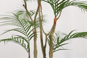 120-200cm artificielle Fernleaf <span class=keywords><strong>haie</strong></span> <span class=keywords><strong>bambou</strong></span> en pot pour jardin maison bureau salle de bain décoration artificielle <span class=keywords><strong>bambou</strong></span> palmier - Product Image 4