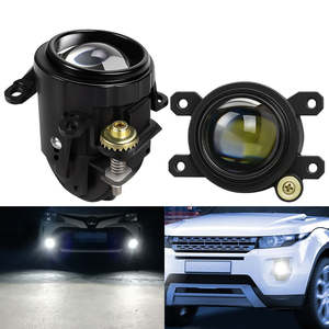 Faros Antiniebla para Conducir, Proyector de Doble Lente de 2 Pulgadas, Bombilla de Faro de 12V 40W 6000 Lúmenes 6500K, Luz Alta/Baja, Lámpara Delantera para Auto, Impermeable - Product Image 3