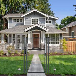 1m x 2m đôi an ninh ngoài trời Vòng bài Composite hàng rào trellis cổng - Product Image 1