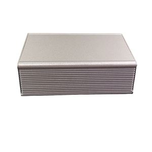 Caja de Control Industrial de Aleación de Aluminio 6063 ZHENGSHENG, Anodizado de Fábrica, IP54, Plateada, Carcasa para Inversor, Caja para Instrumentos, Caja para Baterías - Product Image 4