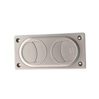 HJAV-CG013 Double diffuseur d'air, volet d'aération, sortie de ventilation, pièces et accessoires pour bus, usine professionnelle, MOQ 100