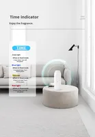 Diffuseur d'arômes automatique de bureau en métal de 100 ml, minuterie, machine à parfum pour les toilettes, diffuseur d'huiles essentielles, contrôlé par application, batterie
