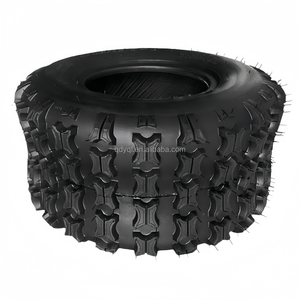 Pneu antidérapant 4.10/3.50-6 pour kart à neige, souffleuse à neige, machine à neige et VTT tout-terrain, buggy de plage - Product Image 1