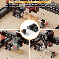 Fresadora CNC de metal China TTC 450 Pro 25 para madera y acrílico, máquina de router CNC Twotrees TTC-450 Pro