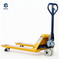 Nouveau transpalette manuel hydraulique de haute qualité, chariot élévateur à fourche, équipement de manutention avec hauteur de fourche de 80 mm, garantie 1 an