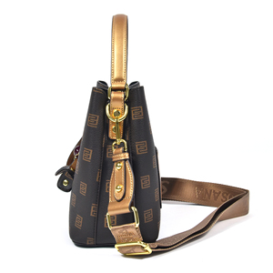 Fabricants en gros imprimé nouveau style de sac à main ensemble trois pièces sac à la mode pour femmes sac à bandoulière multifonctionnel - Product Image 2